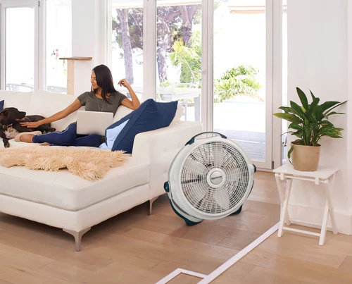 Lasko Wind Machine Fan, Air Circulator Fan with 3 Speeds, 20